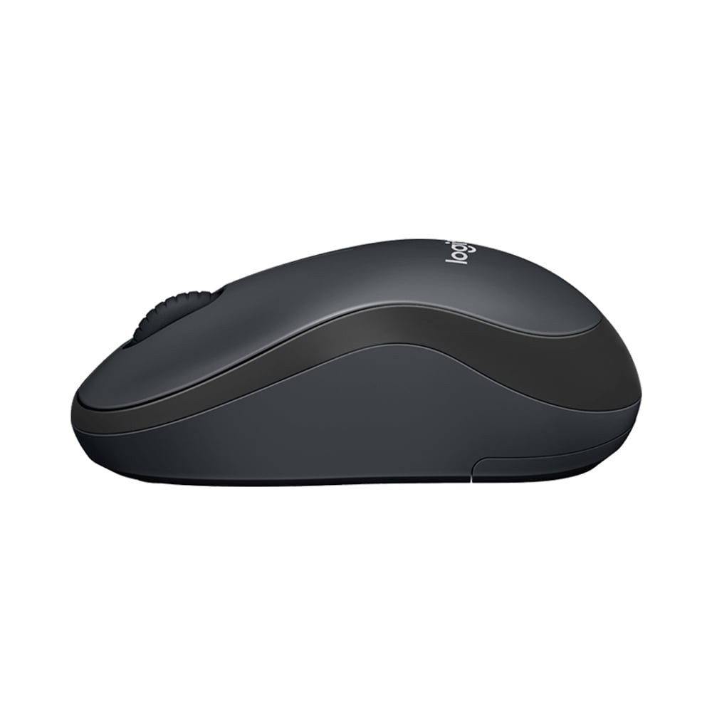 เมาส์ไร้สาย Logitech Wireless Mouse Silent M221 Charcoal