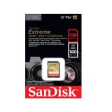 เมมโมรี่การ์ด SanDisk Extreme SDXC 128GB V30 U3 C10 180MB/s R 90MB/s W (SDSDXVA-128G-GNCIN)