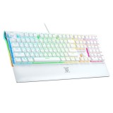 คีย์บอร์ดเกมมิ่ง Nubwo Gaming Keyboard Terminator X30 White (Red Switch)