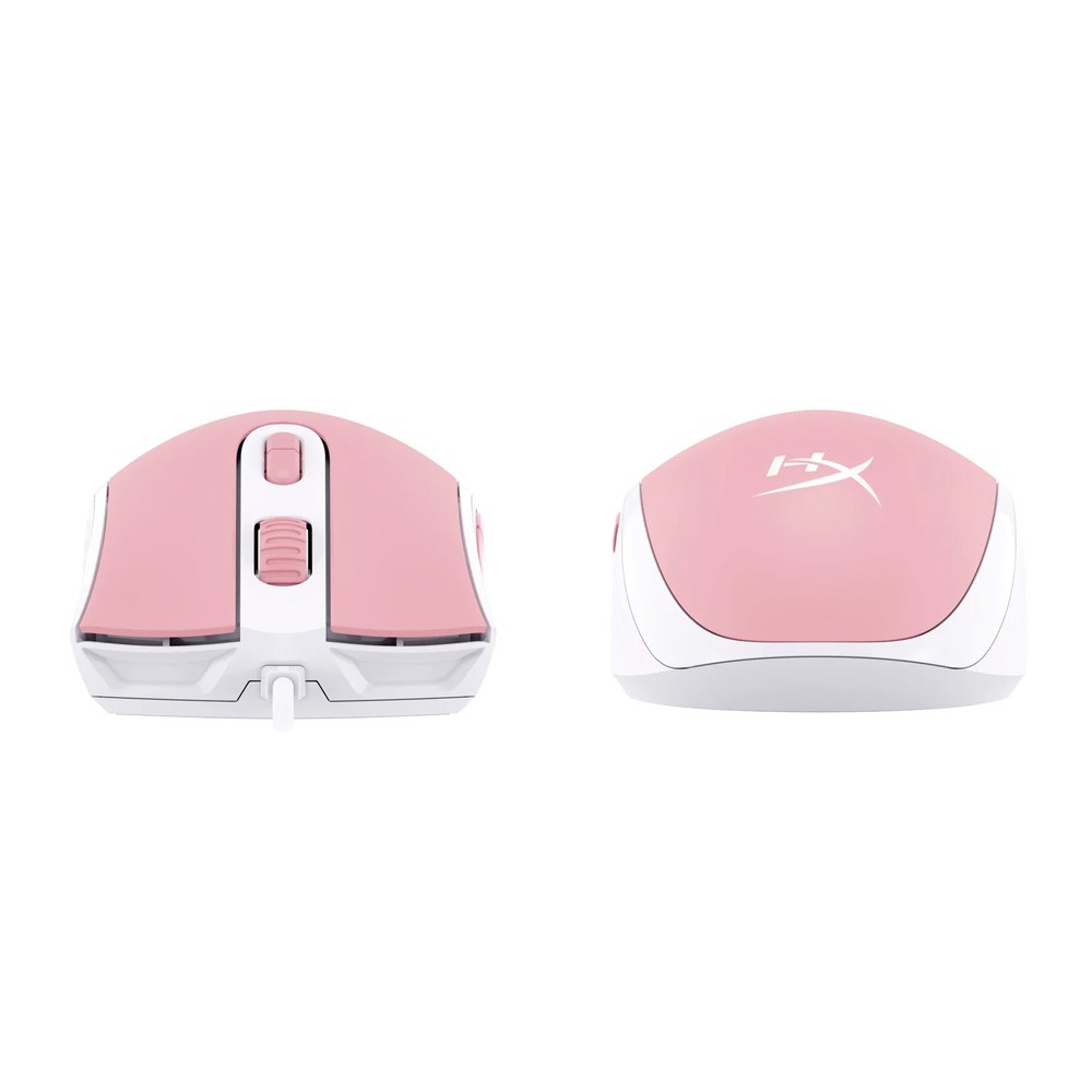 เมาส์เกมมิ่ง HyperX Gaming Mouse Pulsefire Core RGB White/Pink