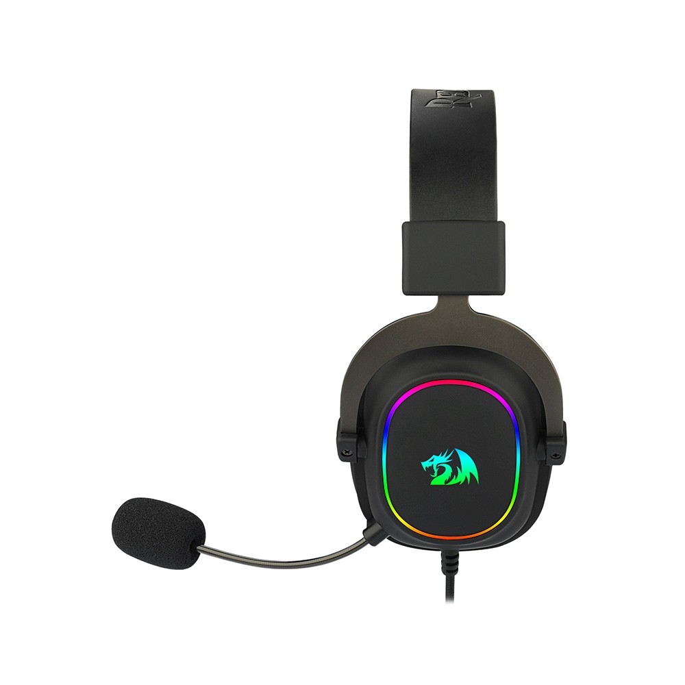 หูฟังเกมมิ่ง Redragon gaming Headset ZEUS H510 RGB Black