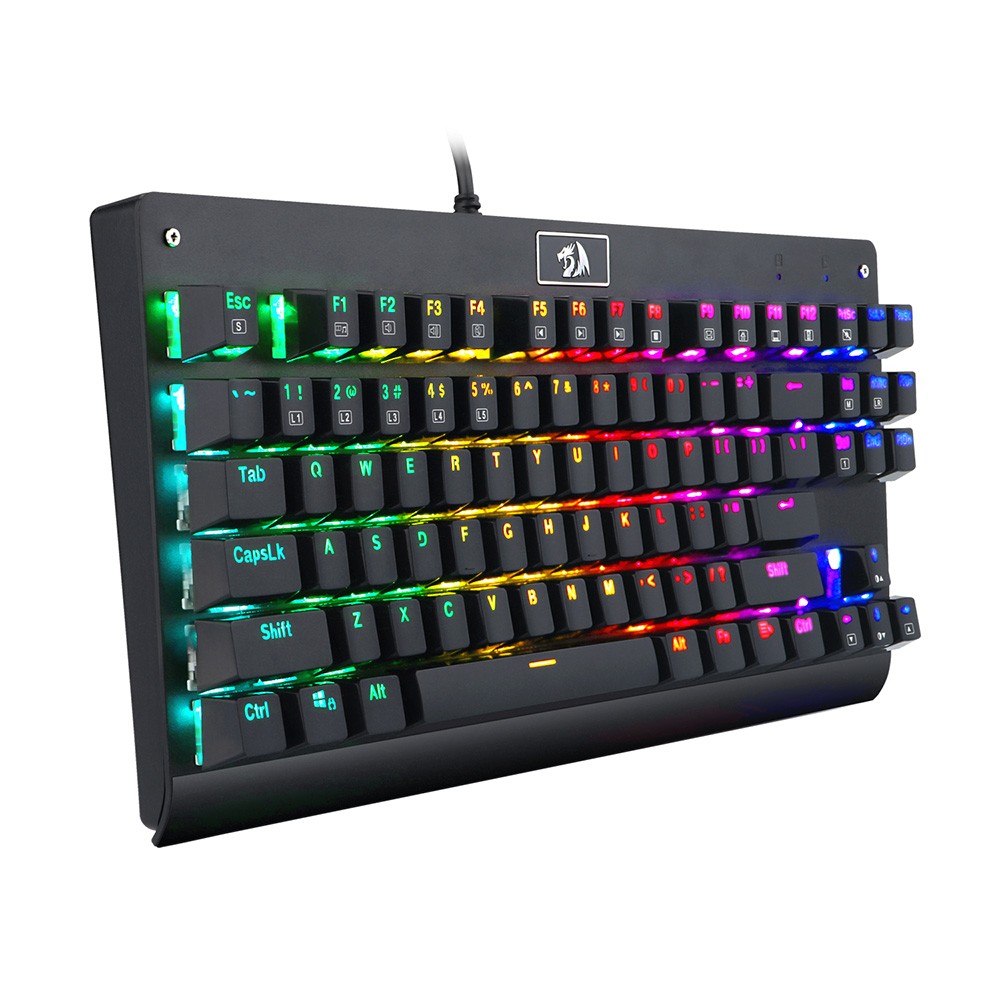 คีย์บอร์ดเกมมิ่ง Redragon Gaming Keyboard DARK AVENGER K568 RGB Blue Switch (EN/TH)