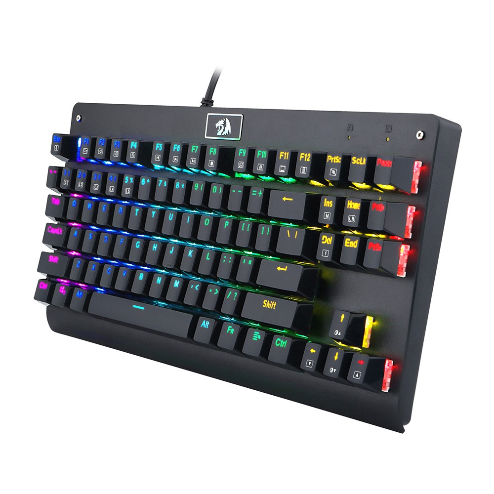 คีย์บอร์ดเกมมิ่ง Redragon Gaming Keyboard DARK AVENGER K568 RGB Blue Switch (EN/TH)