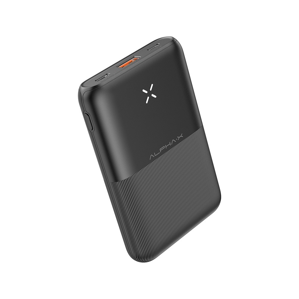 พาวเวอร์แบงค์ ALPHA ความจุ 10,000 mAh B10PD Black