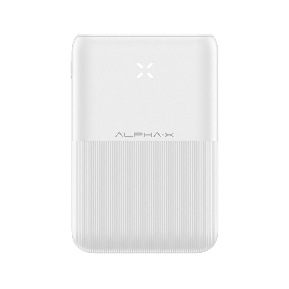 พาวเวอร์แบงค์ ALPHA ความจุ 10,000 mAh B10PD White