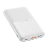 พาวเวอร์แบงค์ ALPHA ความจุ 10,000 mAh B10PD White