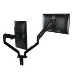 แขนจับจอมอนิเตอร์ Bewell Ergonomic Dual Monitor Arm (EA-07) Black