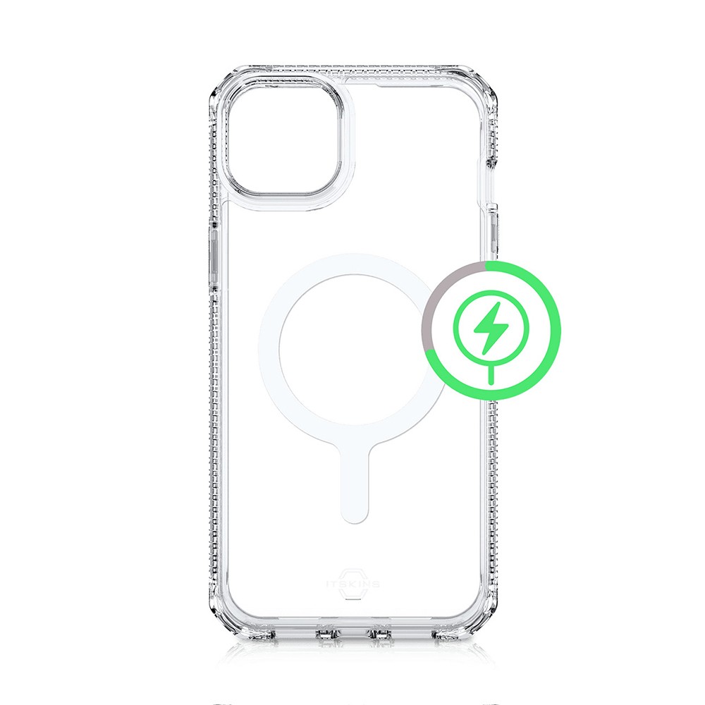 ITSKINS เคส iPhone 14 Plus Hybrid Clear with MagSafe Transparent