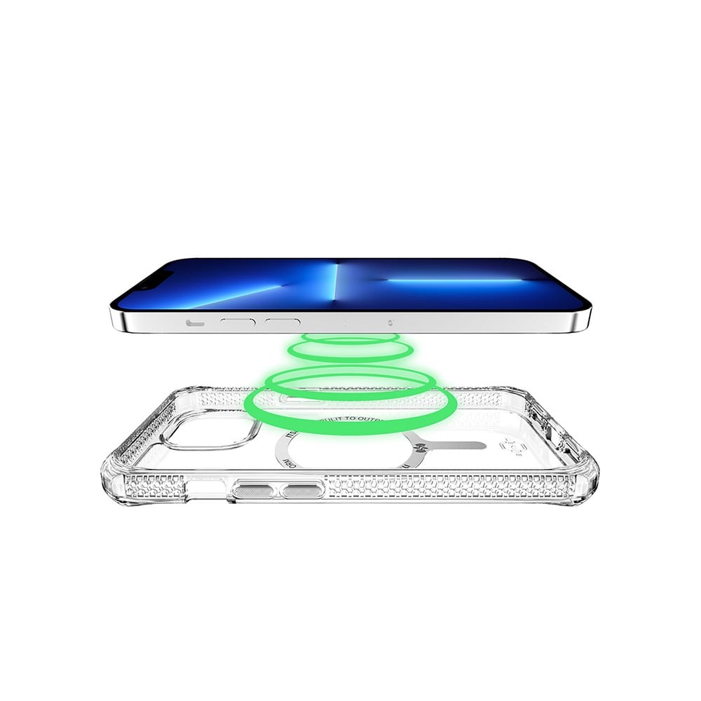เคส ITSKINS iPhone 14 Hybrid Clear with MagSafe Transparent