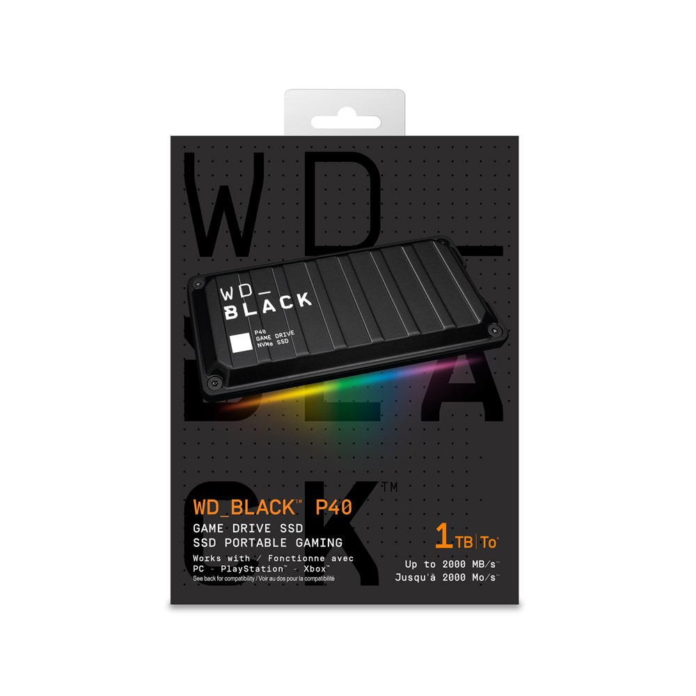 WD BLACK SSD Ext P40 Game Drive SSD 500GB