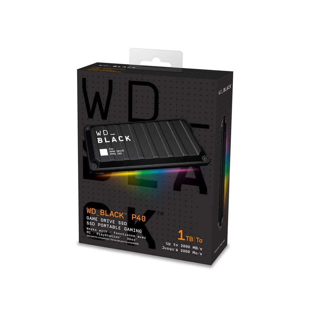 WD BLACK SSD Ext P40 Game Drive SSD 500GB