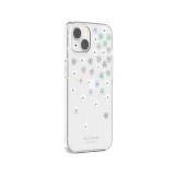 Kate Spade New York เคส iPhone 14 Plus Scattered Flowers/Iridescent/Clear/White/Gems