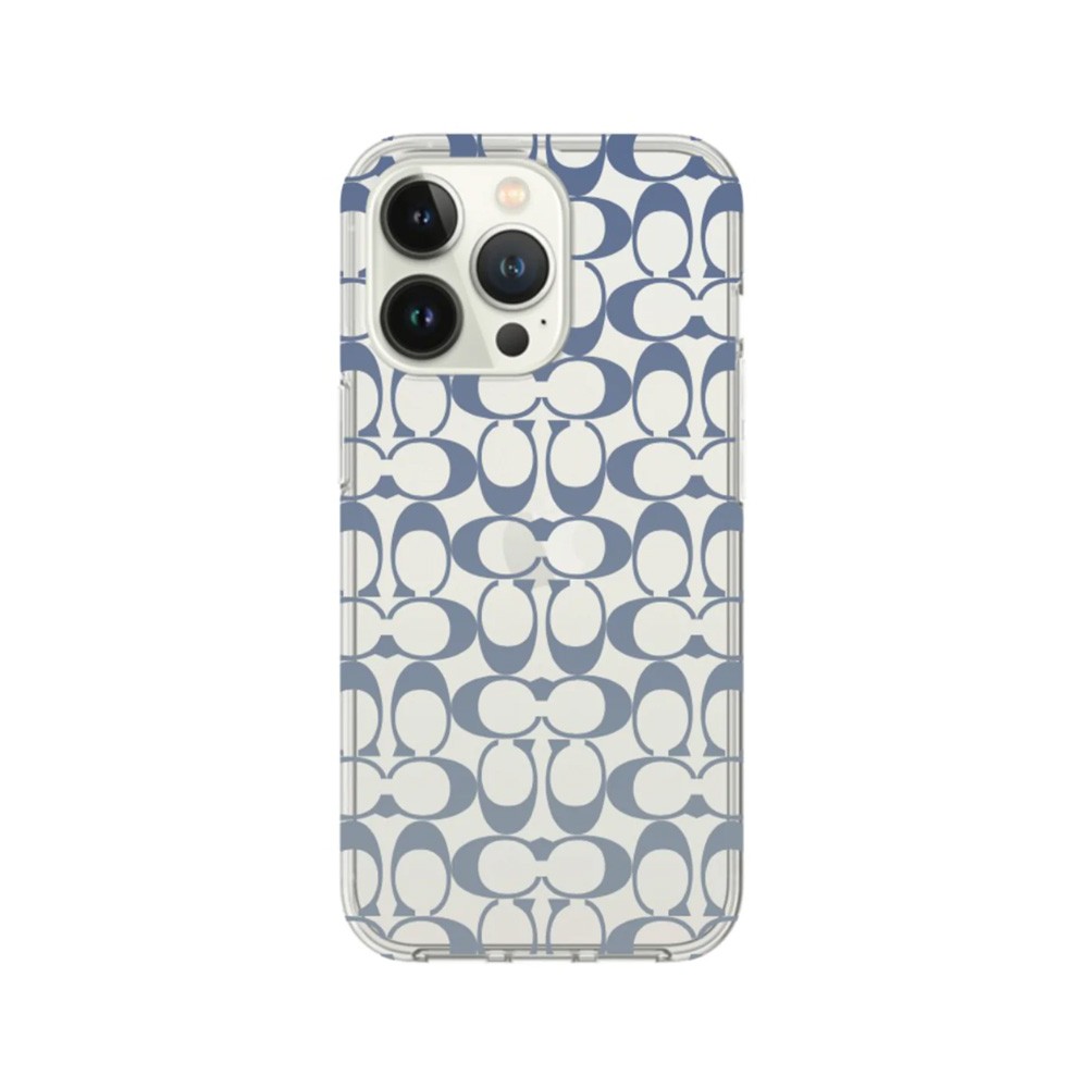 เคส Coach iPhone 14 Pro Max Signature C Blue Ombre