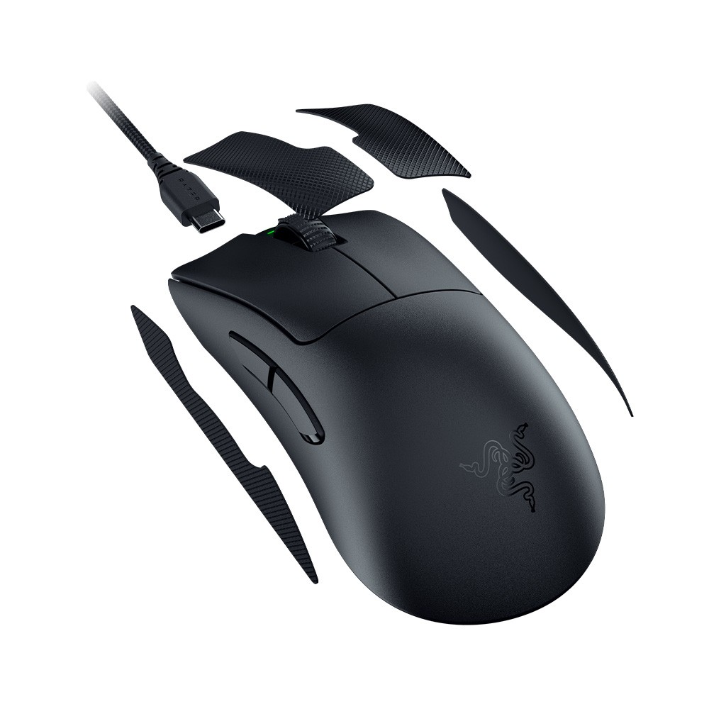 เมาส์เกมมิ่ง Razer Gaming Mouse Deathadder V3 Pro Black