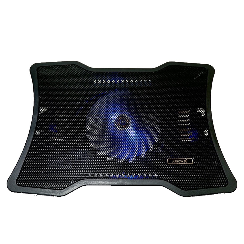 พัดลมระบายความร้อน Arrow X Cooling Pad (M5) V2 Black | Education Studio7