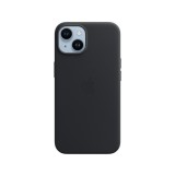 Apple iPhone 14 Leather Case with MagSafe - Midnight