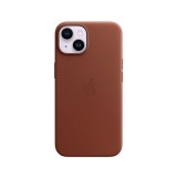 Apple iPhone 14 Leather Case with MagSafe - Umber