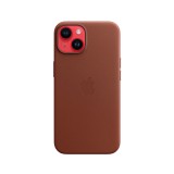 Apple iPhone 14 Leather Case with MagSafe - Umber