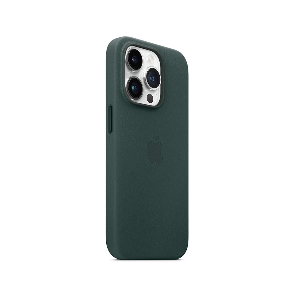 Apple iPhone 14 Pro Leather Case with MagSafe - Forest Green