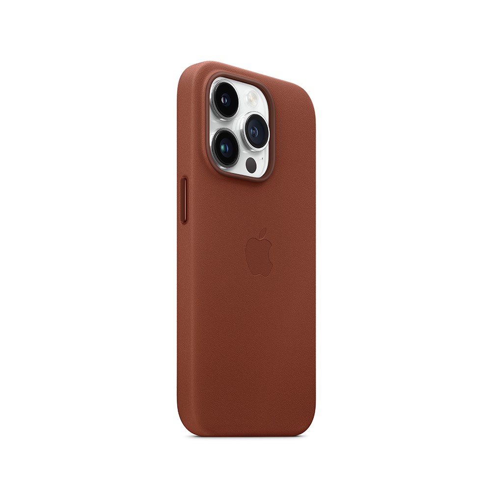 Apple iPhone 14 Pro Leather Case with MagSafe - Umber