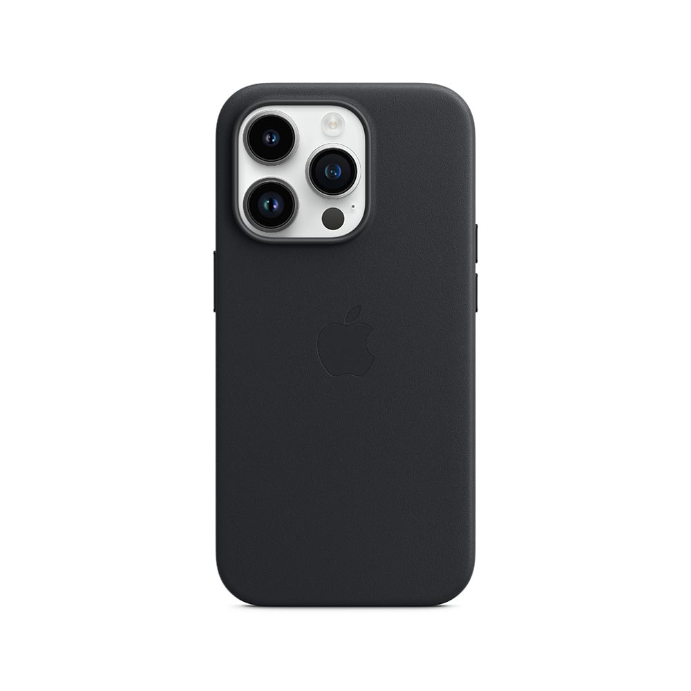 Apple iPhone 14 Pro Max Leather Case with MagSafe - Midnight