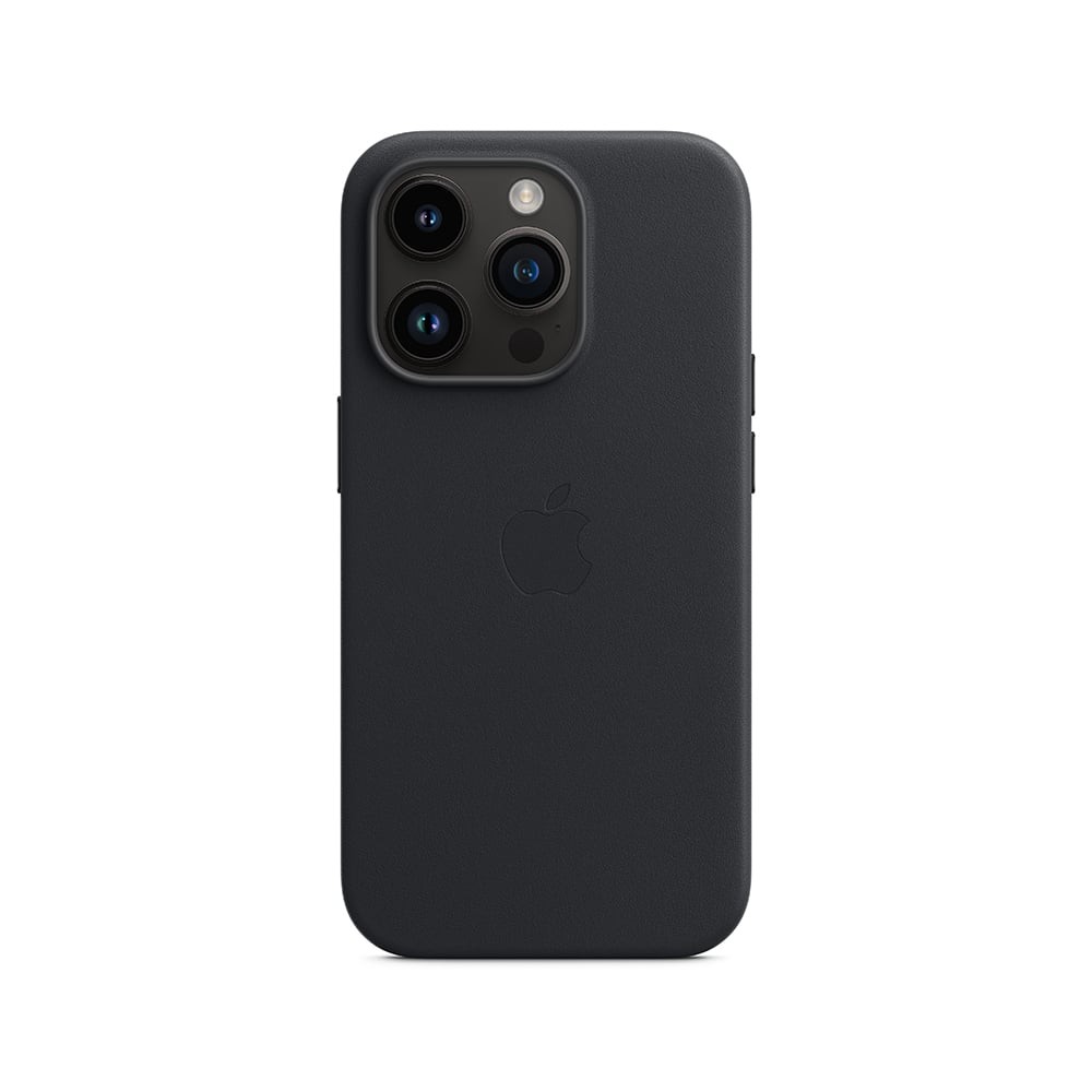 Apple iPhone 14 Pro Max Leather Case with MagSafe - Midnight
