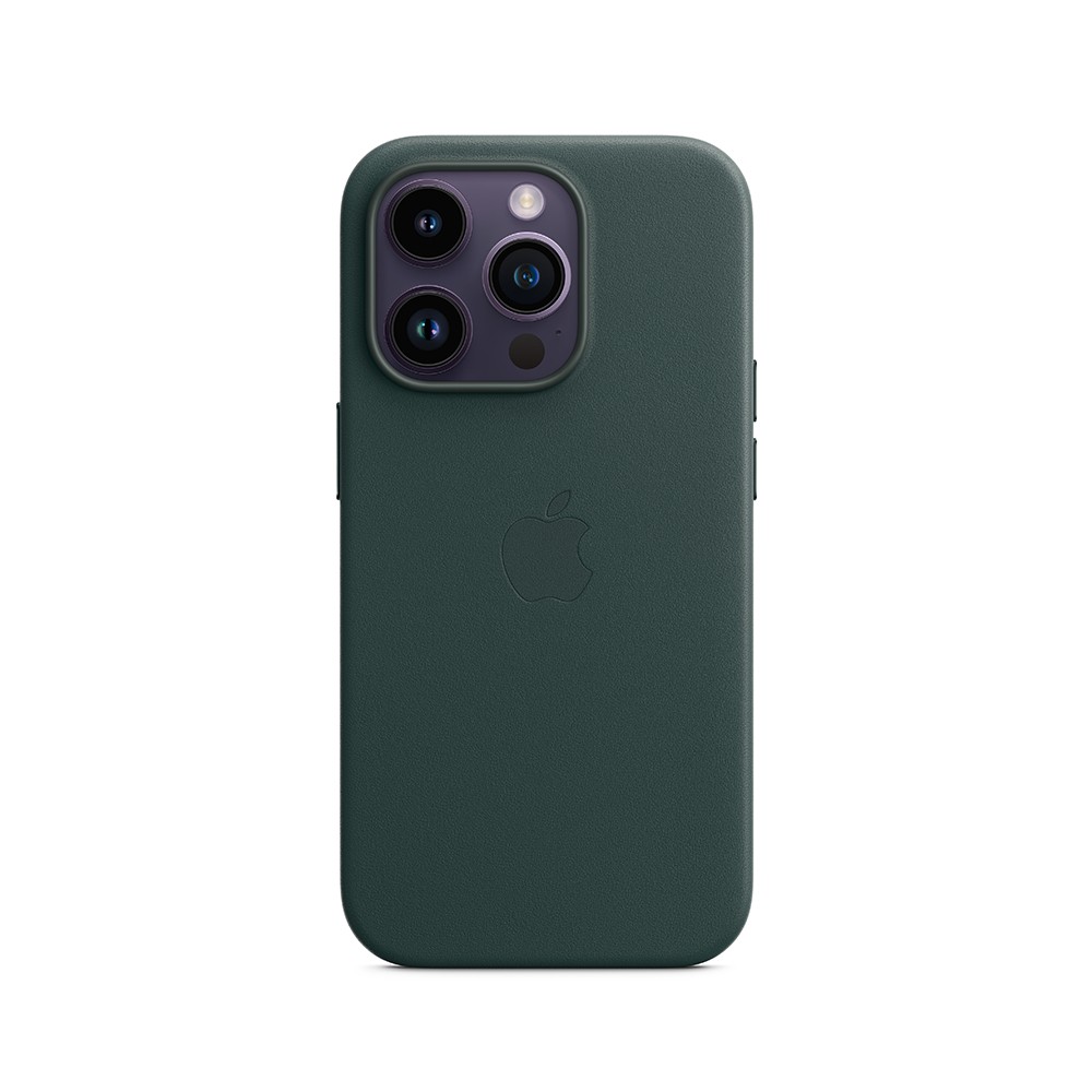 Apple iPhone 14 Pro Max Leather Case with MagSafe - Forest Green