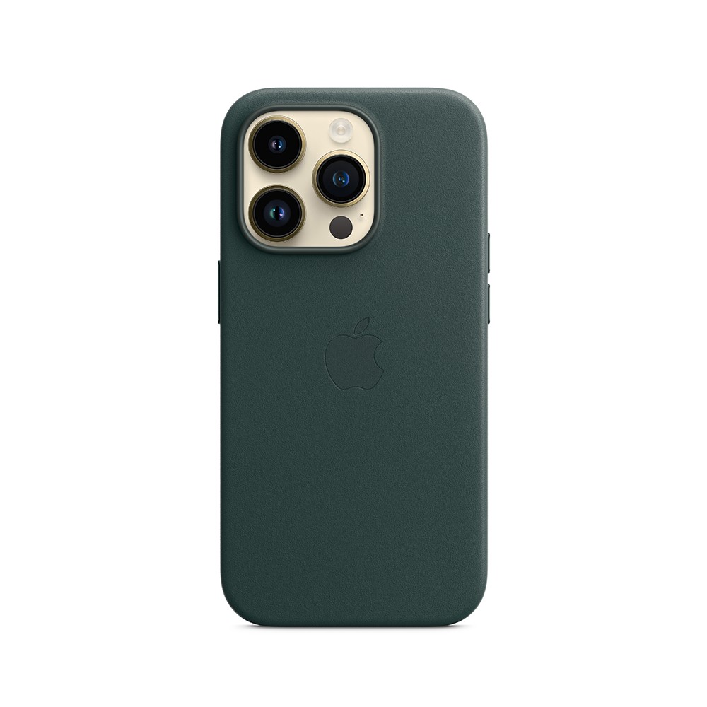 Apple iPhone 14 Pro Max Leather Case with MagSafe - Forest Green