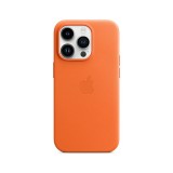 Apple iPhone 14 Pro Max Leather Case with MagSafe - Orange