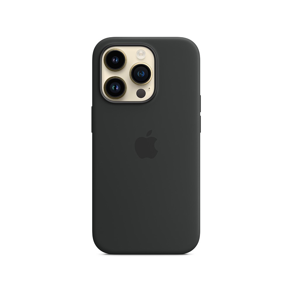 Apple iPhone 14 Pro Silicone Case with MagSafe - Midnight