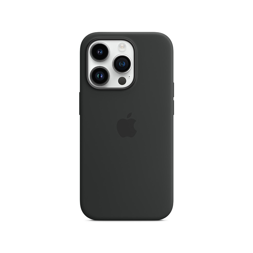 Apple iPhone 14 Pro Silicone Case with MagSafe - Midnight