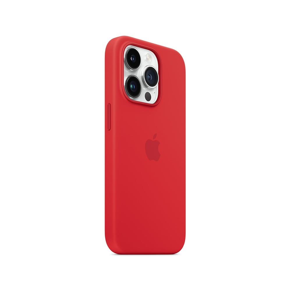 Apple iPhone 14 Pro Silicone Case with MagSafe - (PRODUCT)RED