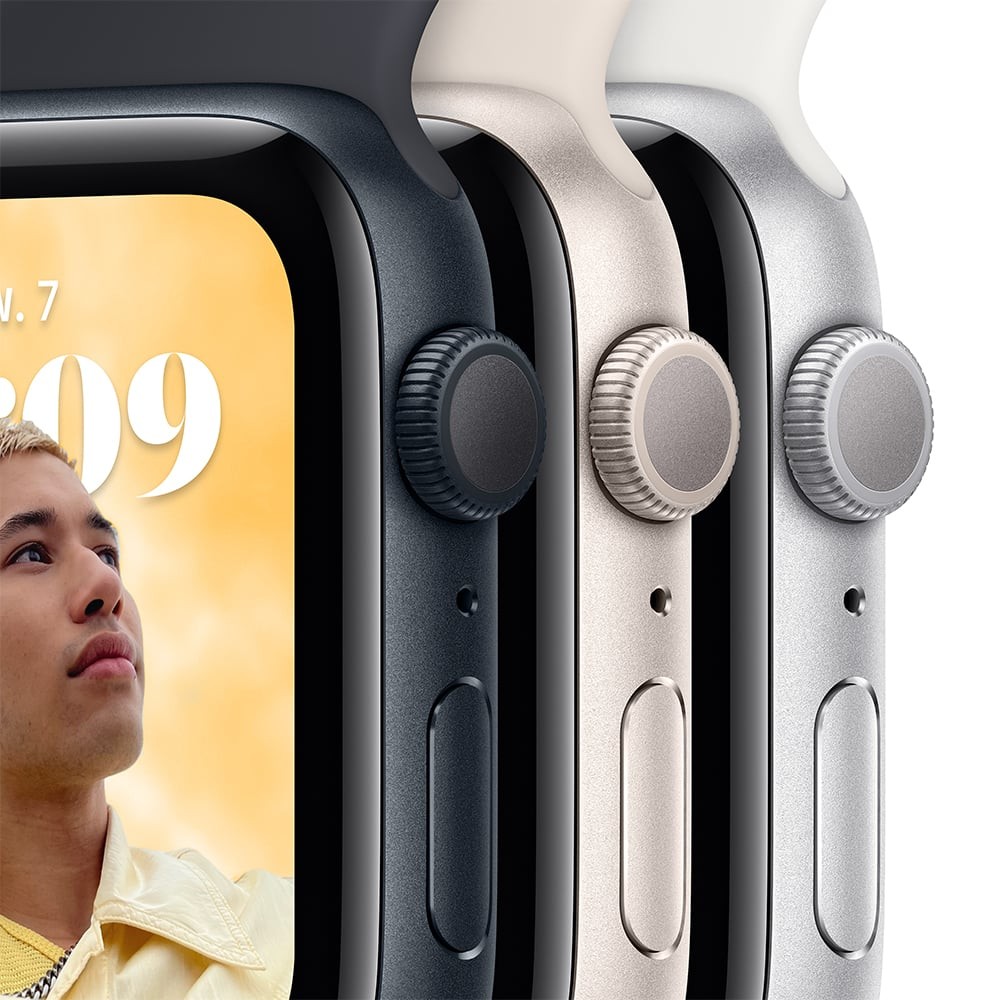 Apple Watch SE GPS 40mm Midnight Aluminium Case with Midnight Sport Band
