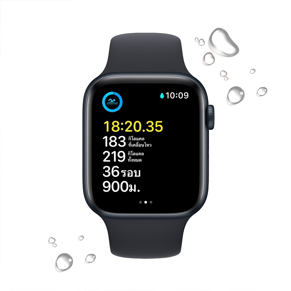 Apple Watch SE GPS 40mm Midnight Aluminium Case with Midnight Sport Band