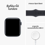 Apple Watch SE GPS 40mm Midnight Aluminium Case with Midnight Sport Band