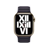 Apple Watch 41mm Ink Leather Link - M/L