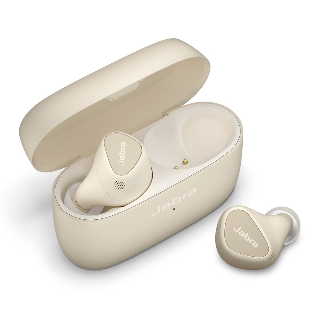 หูฟังไร้สาย Jabra Elite 5 Gold Beige