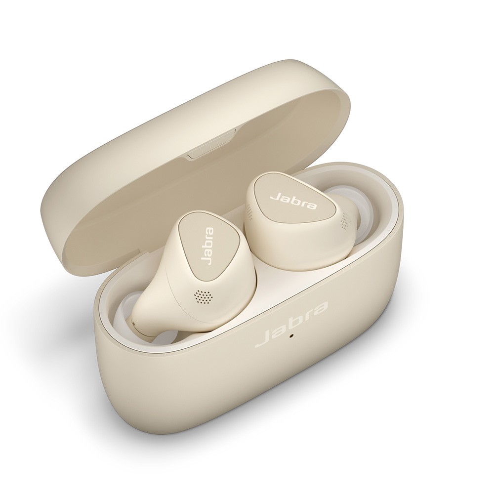 หูฟังไร้สาย Jabra Elite 5 Gold Beige