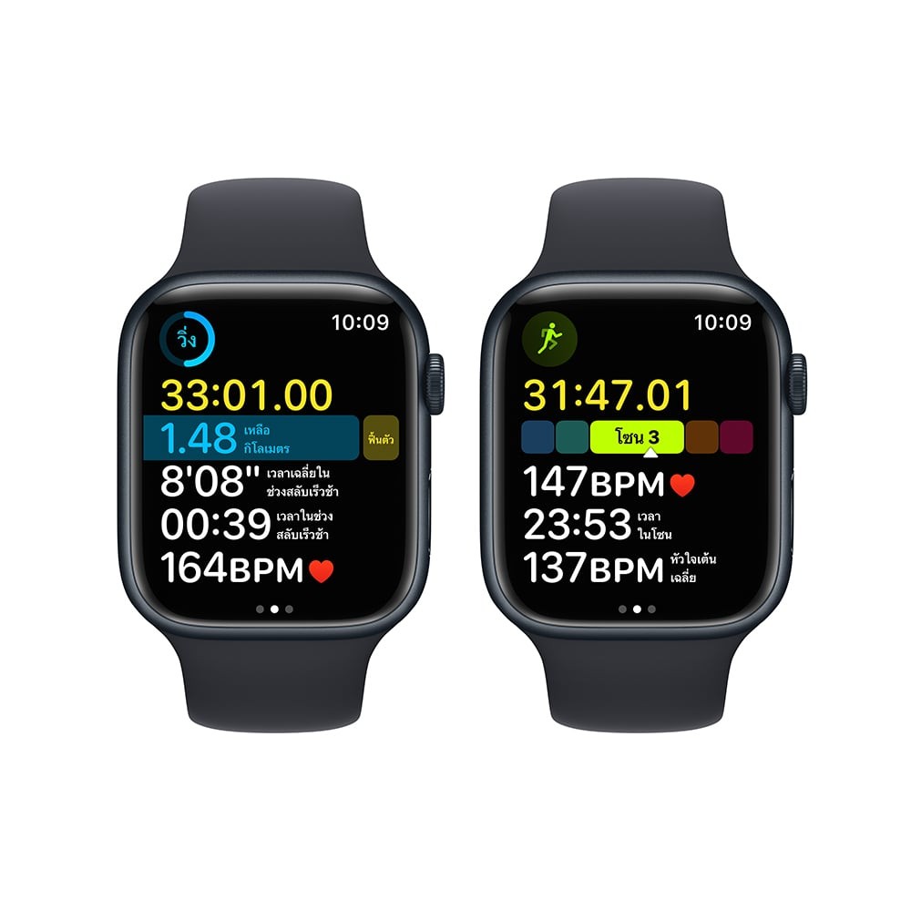 Apple Watch Series 8 GPS 41mm Midnight Aluminium Case with Midnight Sport Band