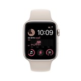 Apple Watch SE GPS 40mm Starlight Aluminium Case with Starlight Sport Band