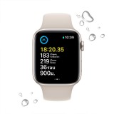 Apple Watch SE GPS 40mm Starlight Aluminium Case with Starlight Sport Band