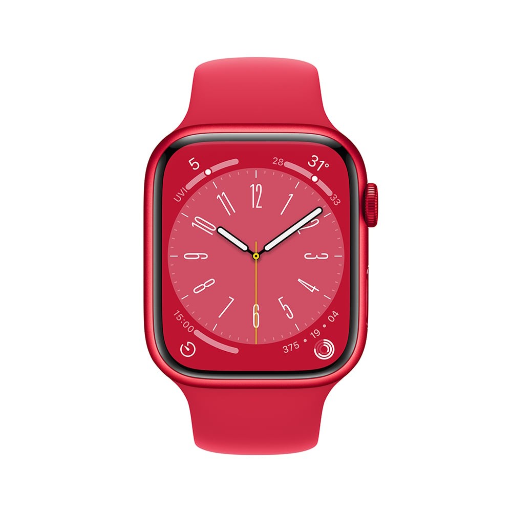 Apple Watch Series 8 GPS + Cellular 41mm (PRODUCT)RED Aluminium Case with (PRODUCT)RED Sport Band