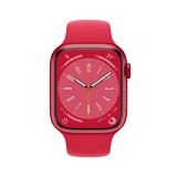 Apple Watch Series 8 GPS + Cellular 41mm (PRODUCT)RED Aluminium Case with (PRODUCT)RED Sport Band
