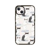 เคส CASETIFY iPhone 14 Plus Impact Crush Dancing Cat by Watercatlor