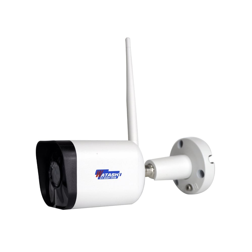 กล้องวงจรปิดไร้สาย WATASHI WIOT1031 Smart Wi-Fi Camera Bullet Outdoor 3MP