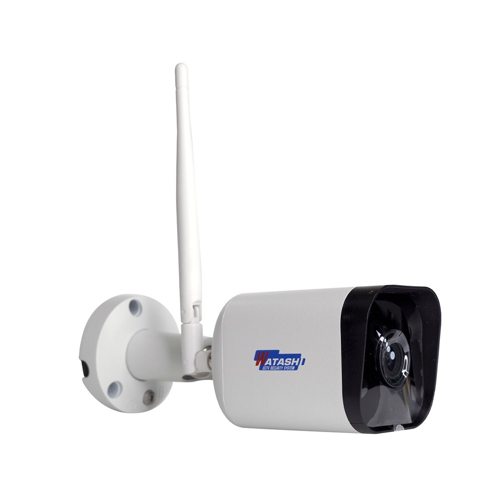 กล้องวงจรปิดไร้สาย WATASHI WIOT1031 Smart Wi-Fi Camera Bullet Outdoor 3MP