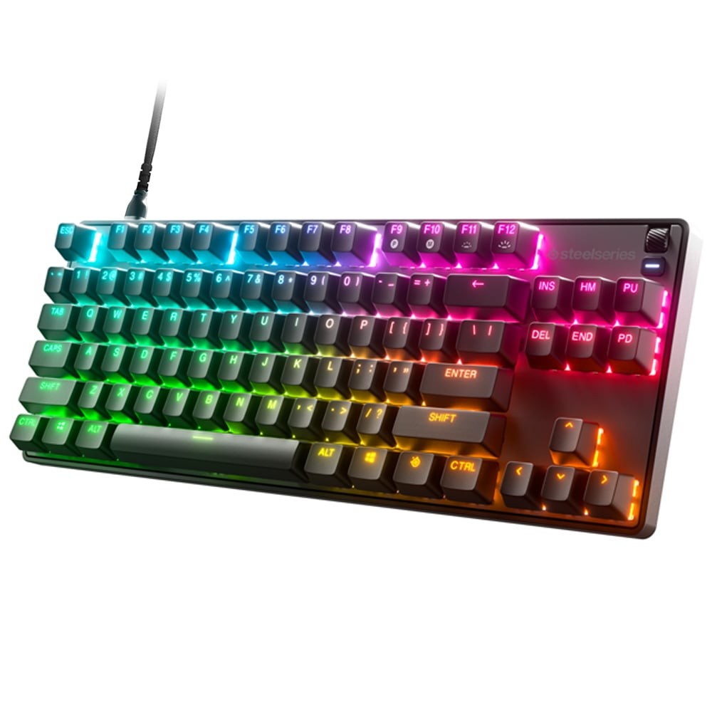 คีย์บอร์ดเกมมิ่ง SteelSeries Gaming Keyboard Apex 9 TKL