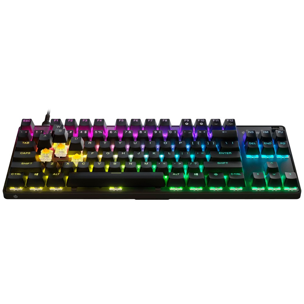 คีย์บอร์ดเกมมิ่ง SteelSeries Gaming Keyboard Apex 9 TKL