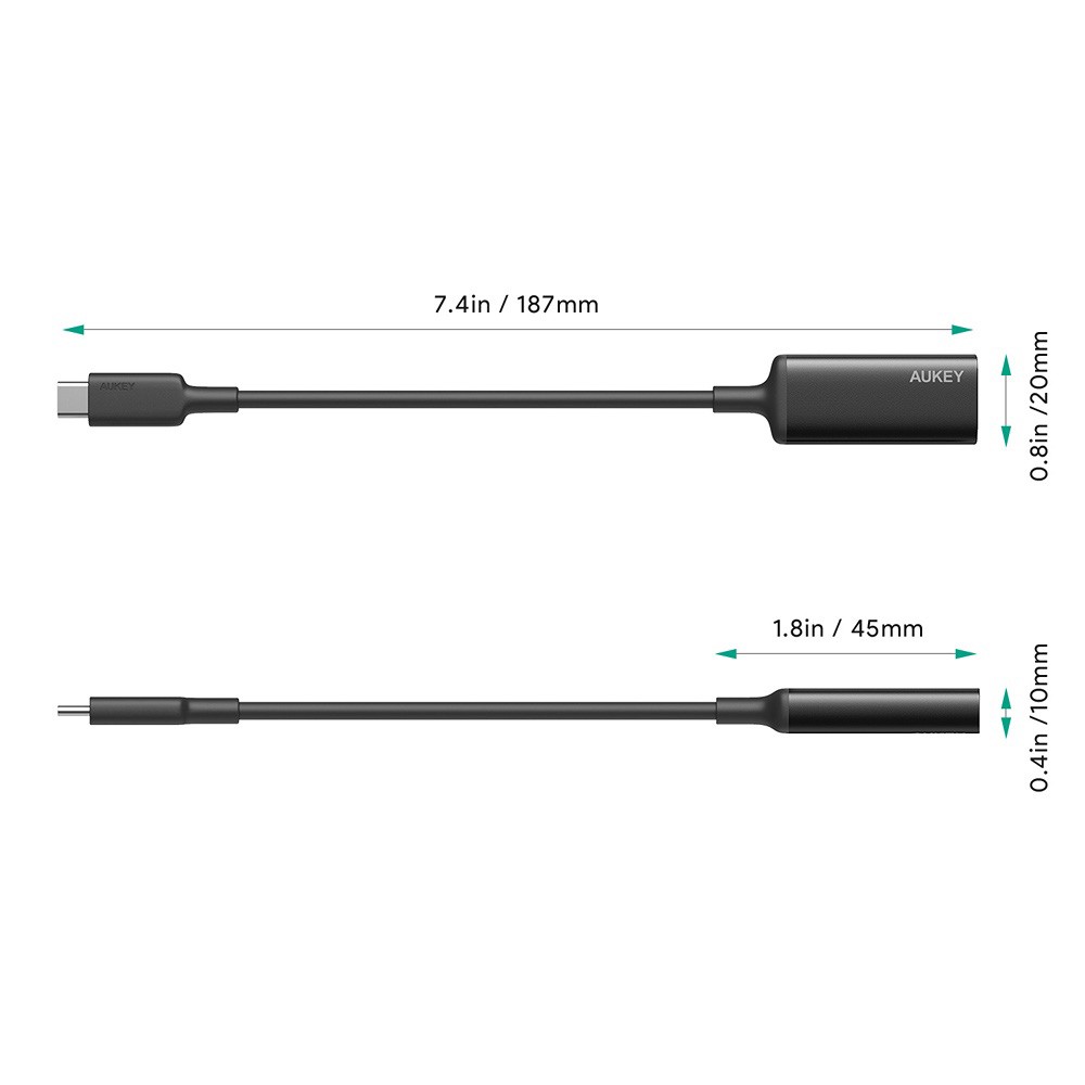 ตัวแปลง AUKEY USB-C to HDMI Adapter (CB-A29) Black