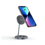 ที่ชาร์จไร้สาน CubeNest Wireless Charger Magnetic Stand 15W Grey